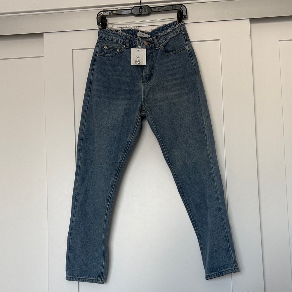 High Rise Blue Women's Jeans